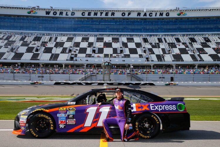 Denny Hamlin Begins Champion’s Media Tour