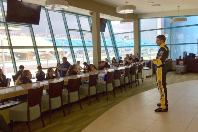 Two South Florida Schools Visit Homestead-Miami Speedway For Testing