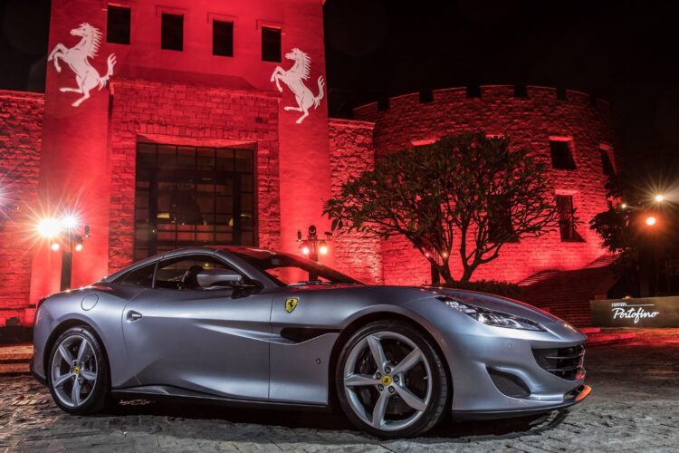 The new Ferrari Portofino launched in China