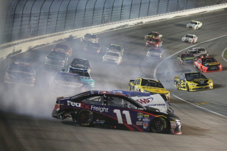 Hamlin was “going for it” before accident