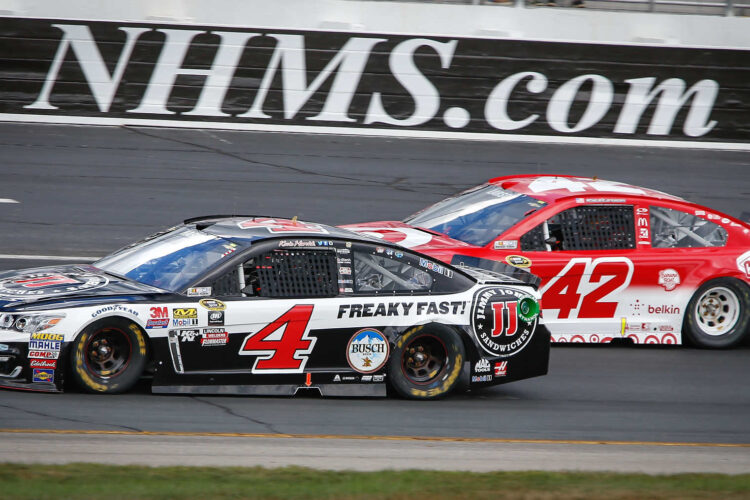 Harvick throws crew under the bus