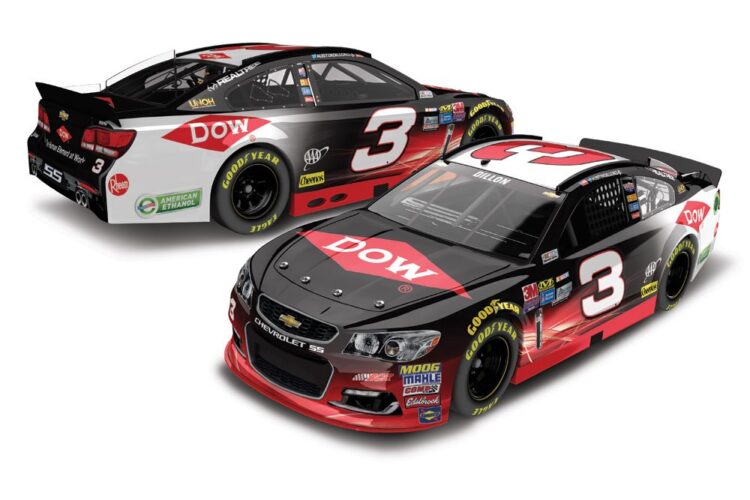 RCR reveals Austin Dillon’s 2017 paint scheme