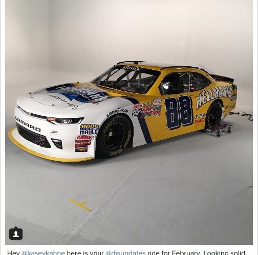 Dale Jr. unveils No. 88 XFINITY Series Daytona paint scheme