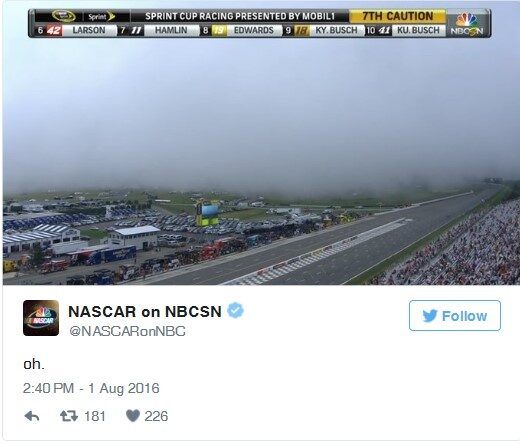 NASCAR discusses end of race process