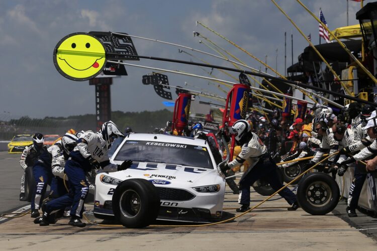 Increased timing zones on Pocono pit road