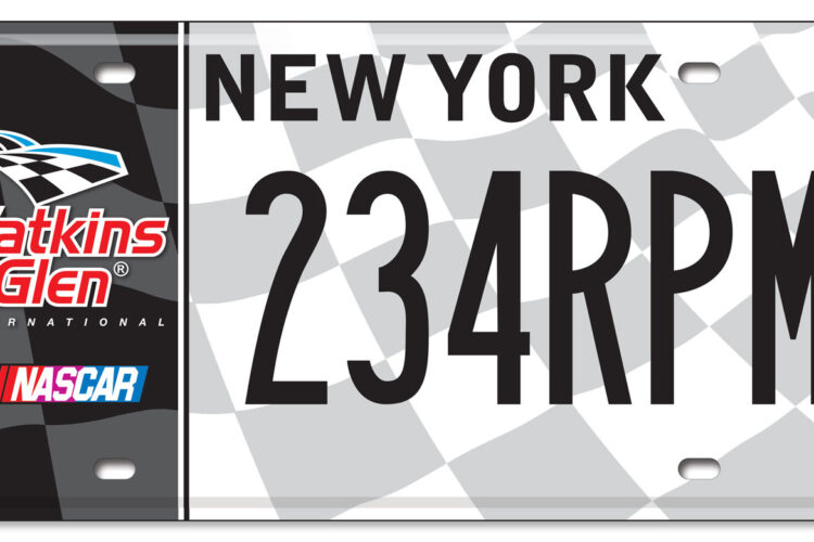 Governor Cuomo Unveils NASCAR/Watkins Glen International License Plate