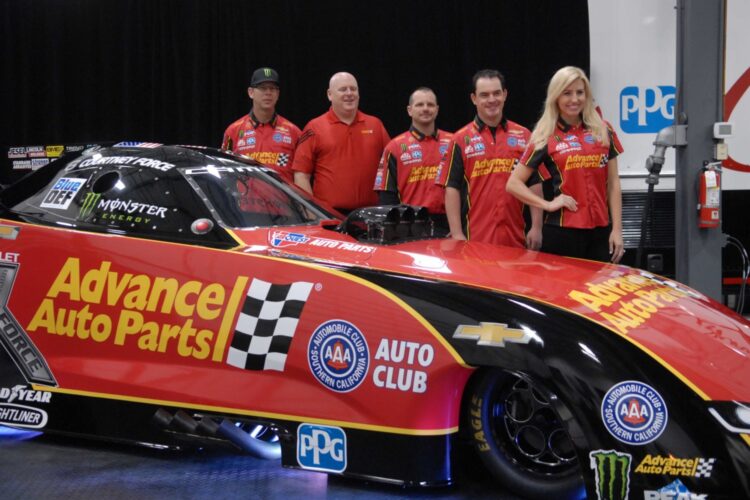 Courtney Force to be backed by Advance Auto Parts