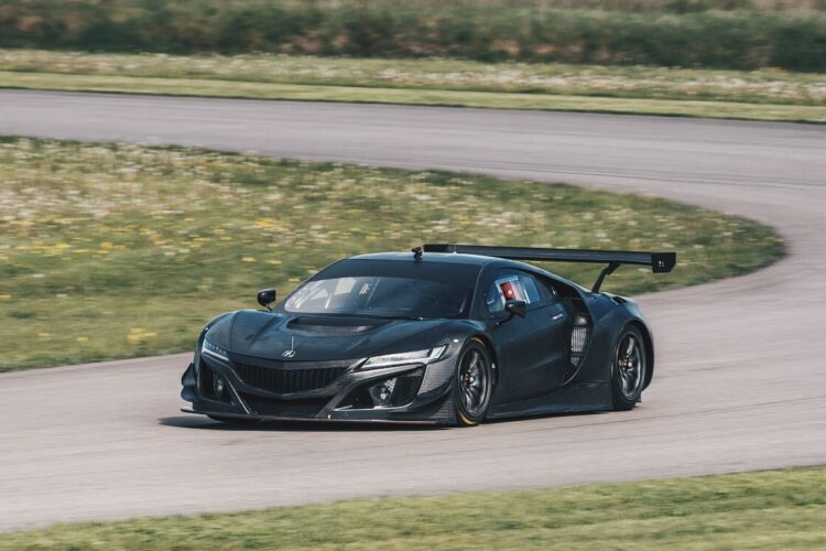 Acura NSX GT3 to make Surprise Public Test Debut Slated for Mid-Ohio