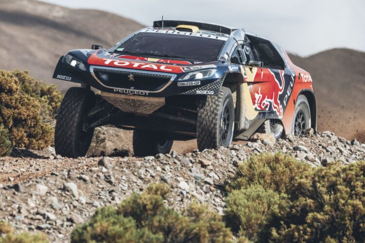 Dakar Stage 4: Peugeot show