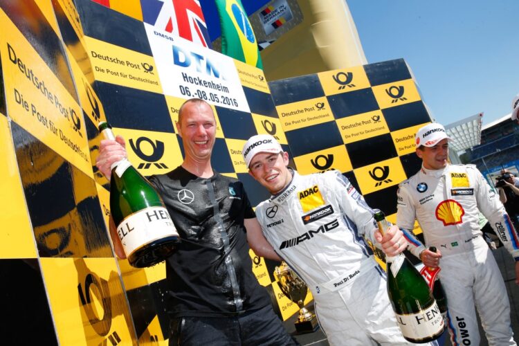 Di Resta Wins Thrilling Second DTM Race