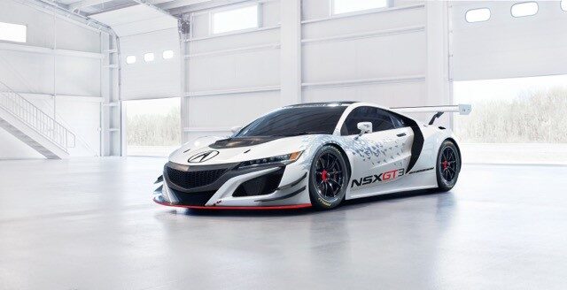 Acura Unveils NSX GT3 Racecar in New York