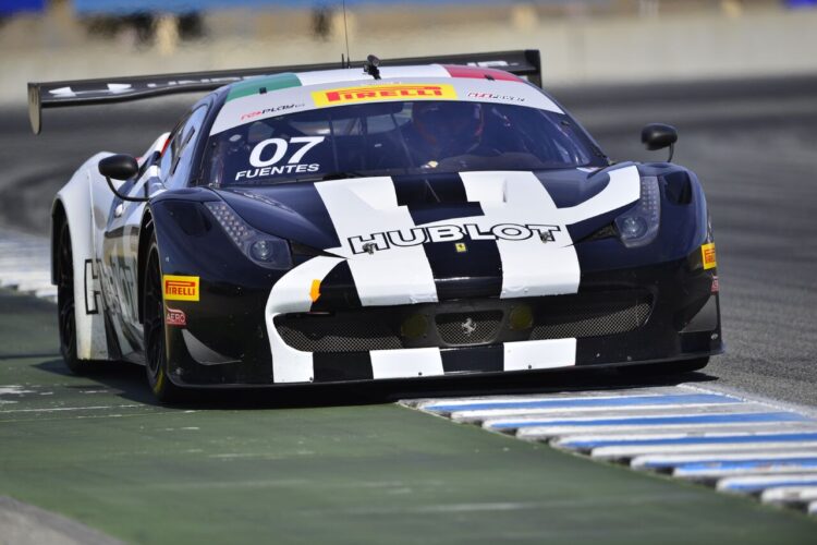 O’Connell, Fuentes and Fergus Score at Laguna Seca