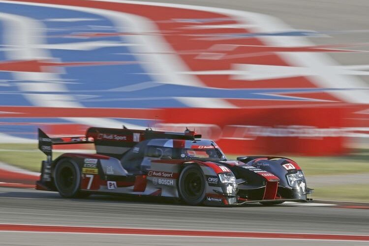 Both Audi cars on front row at Austin