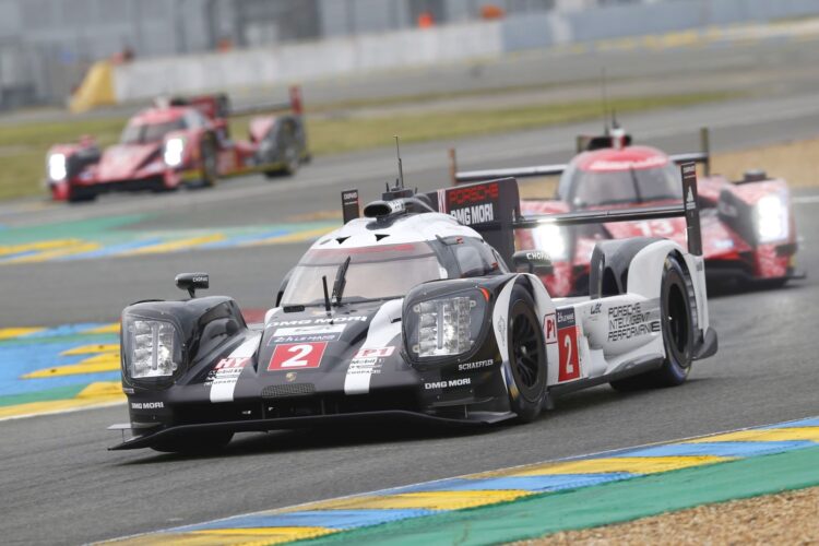 Porsche on provisional pole at LeMans