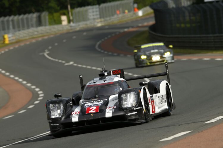 Porsche 1-2 in opening LeMans practice