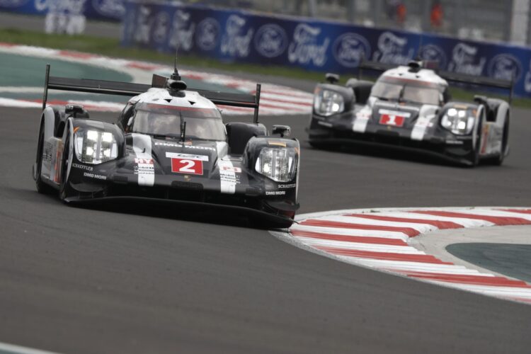 Practice: Porsche sets the fastest lap of the day in Mexico City