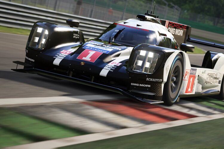 Drive a Porsche on the virtual race track