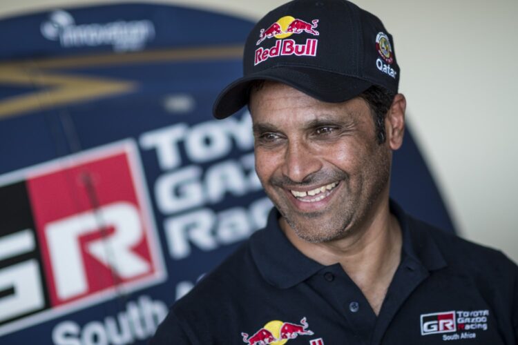 Watch Nasser Al-Attiyah set his sights on victory at the Dakar