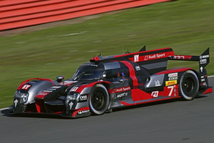 Audi defeats Porsche at Silverstone