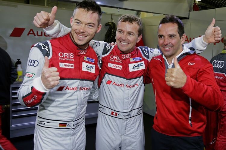 In rain Audi Sweeps Front Row for 6H Silverstone