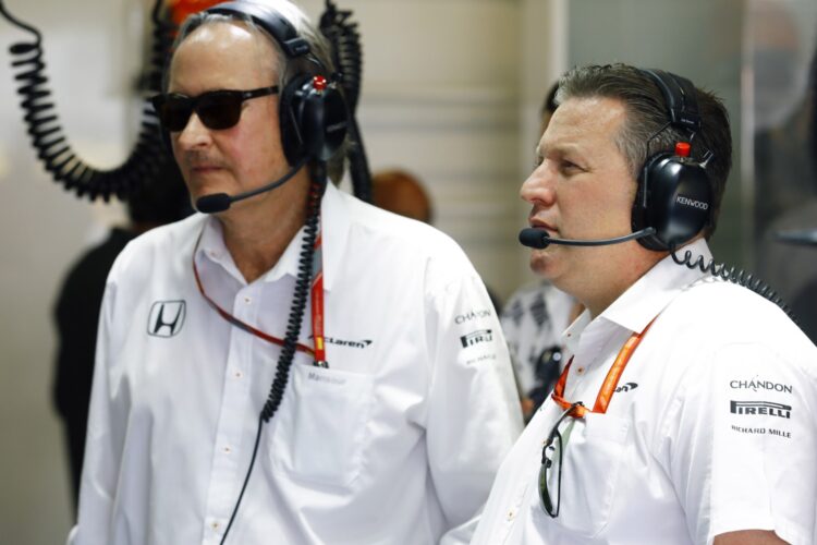 Brown appointed chief executive of McLaren Racing