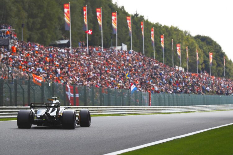 Belgian GP secures three-year F1 contract extension at Spa