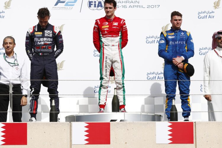 Leclerc storms to dramatic sprint win