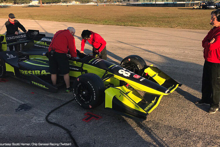 Ganassi takes all 4 Hondas to Sebring to test