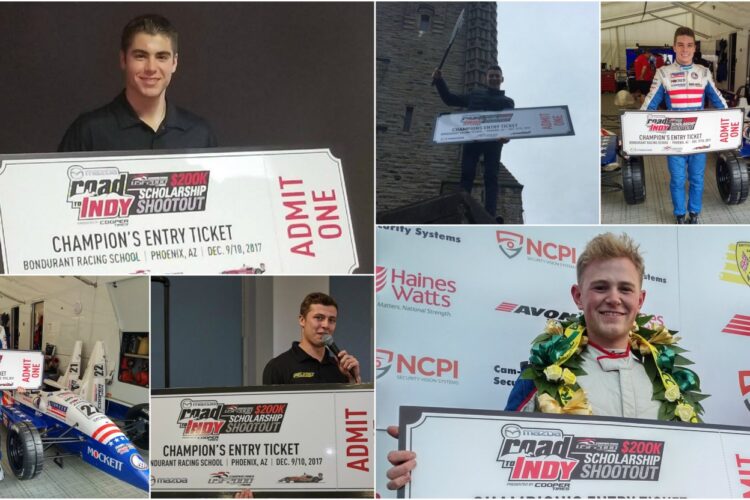 Nine Nations Represented in Mazda Road to Indy Scholarship Shootout