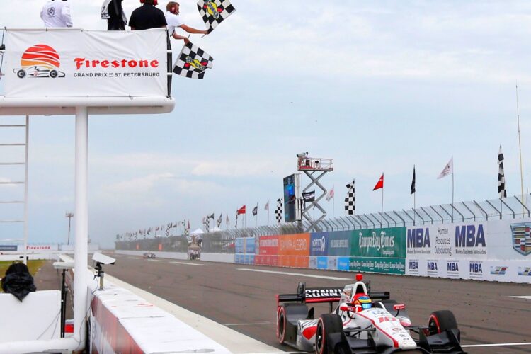 Firestone Brand Extends Title Sponsorship of Grand Prix of St. Petersburg