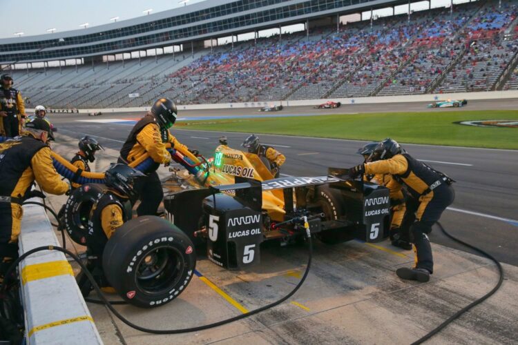 IndyCar races at TMS bring heavy traffic