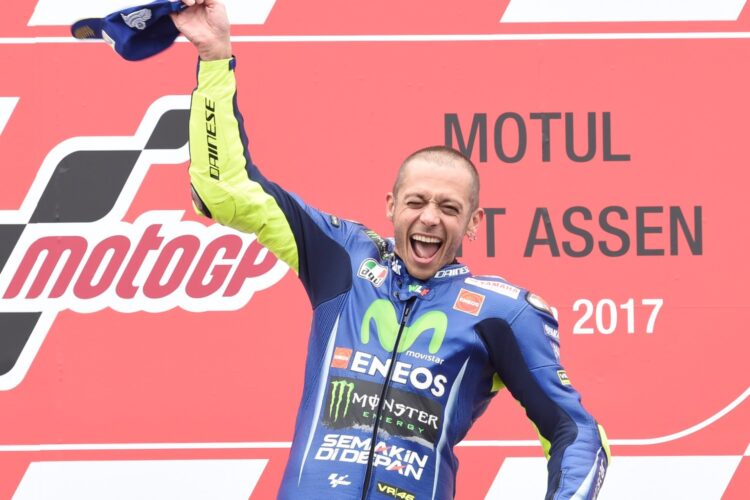 Valentino Rossi wins dramatic Dutch TT