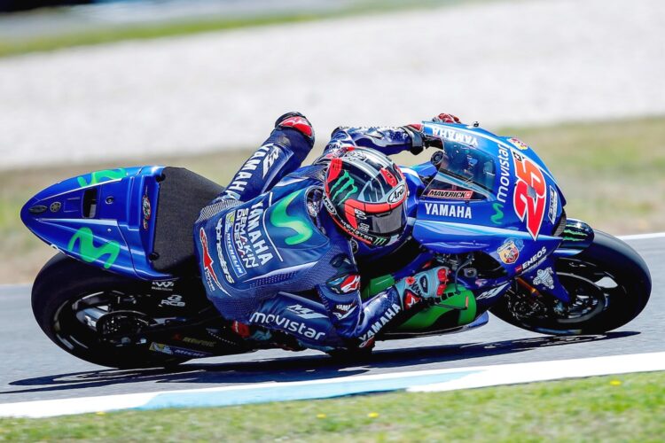 Vinales tops final day at Phillip Island