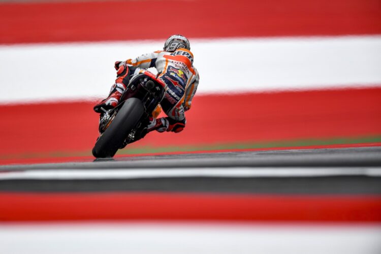 Marquez top practice 3 and 4 in Austria