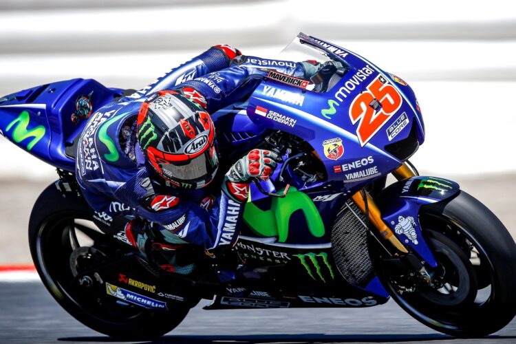 Yamaha Test New Chassis in Catalunya