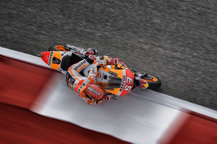 Marquez fastest on day one at the Red Bull GP of the Americas