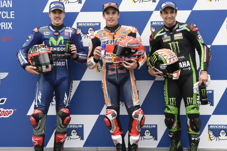 Marquez takes 4th consecutive Phillip Island pole