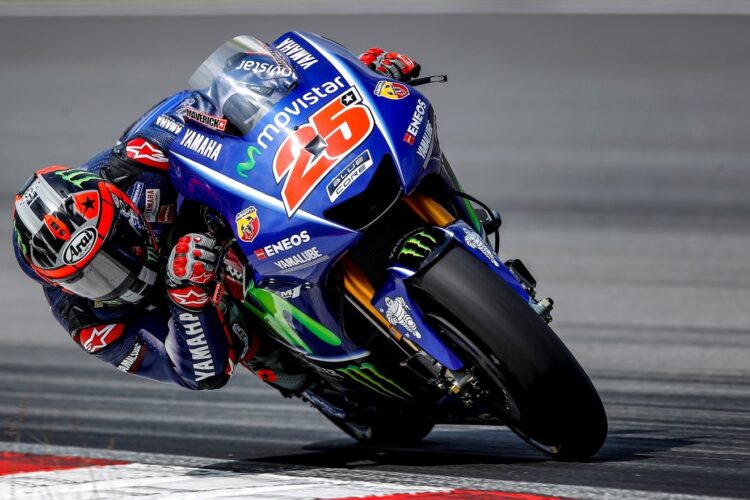 Vinales ends Sepang test on top