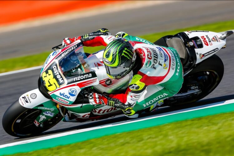 Crutchlow fastest Friday at Silverstone