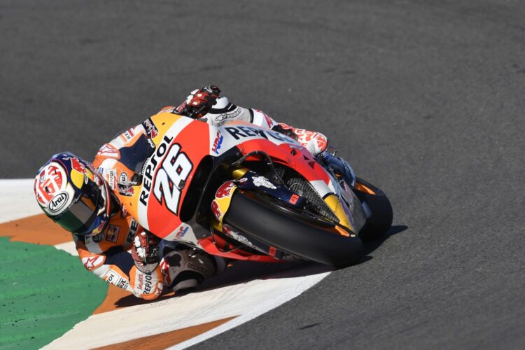 Pedrosa wins race, Marquez title in Valencia