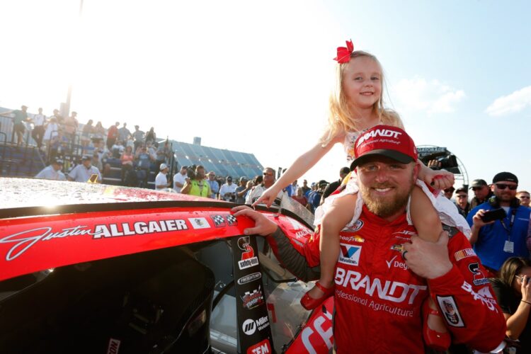 Allgaier prevails in XFINITY regular-season finale