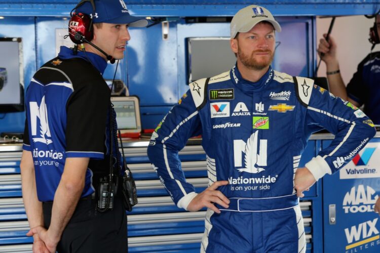 Earnhardt Jr. Daytona 500 practice quotes