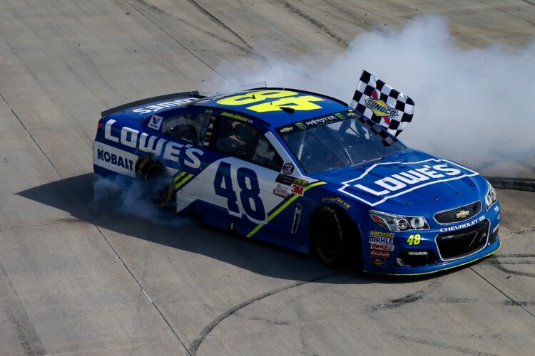 Lowe’s To Stay On Johnson’s No. 48 Car Through At Least ’18 Cup Season