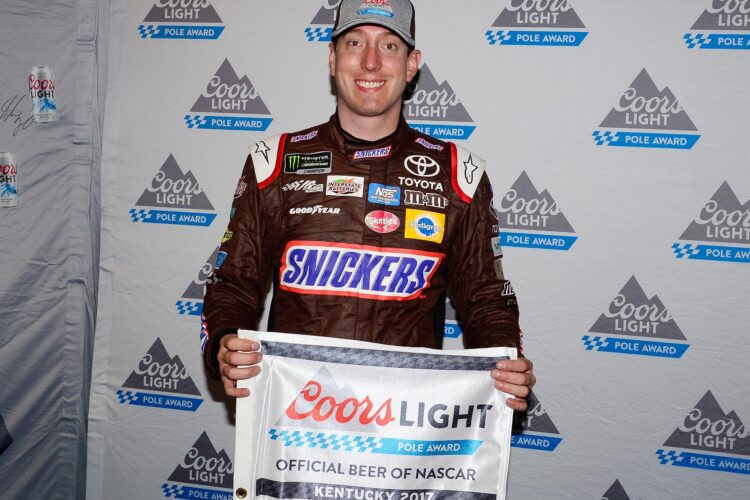 Kyle Busch’s No. 18 found with one unsecured lug nut at Kentucky