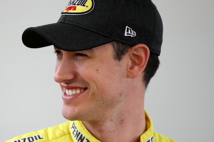 Logano Discusses Kyle Busch Incident