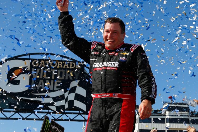 Newman Scores Surprise Win at Phoenix