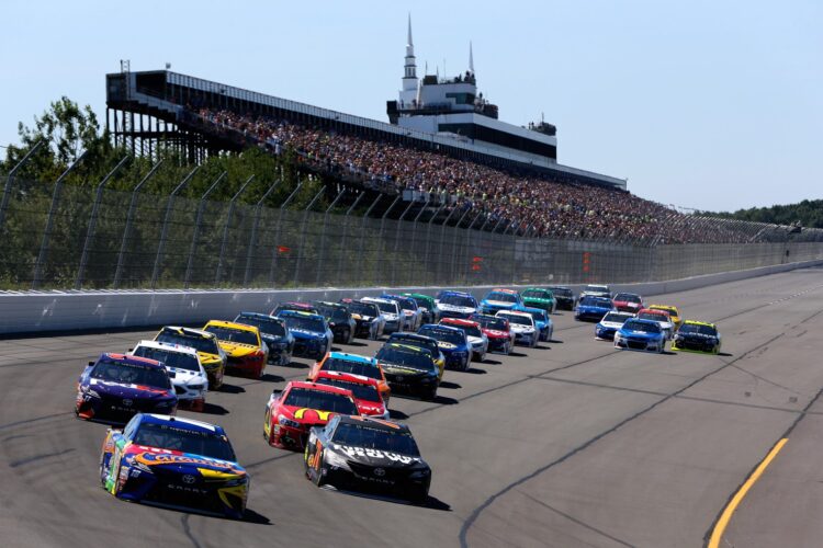 Pocono can hold races at 50% capacity