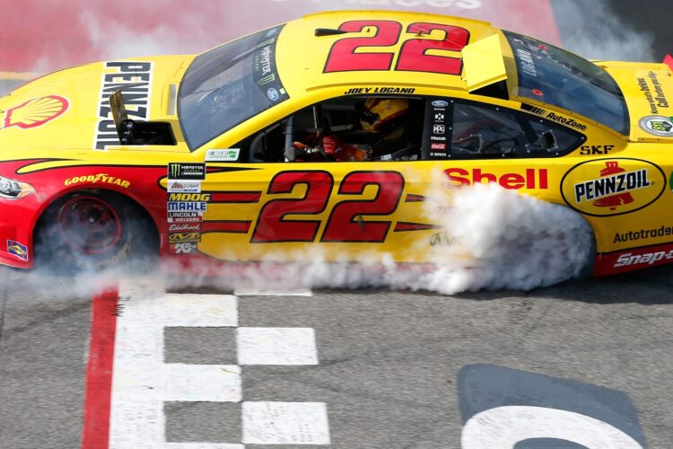 Logano and #22 team penalized, loses points, RIR win is encumbered (Update)