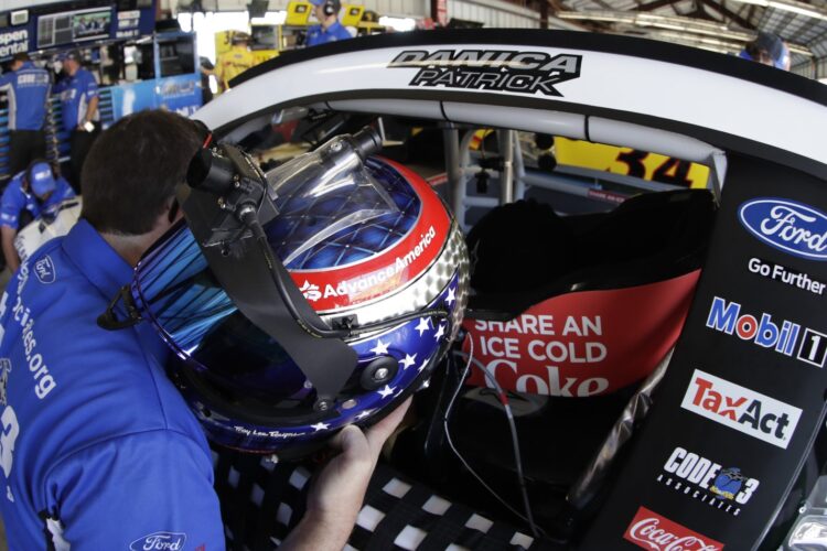 Monumental FOX Sports Visor Cam Debuts on Danica Patrick’s Helmet