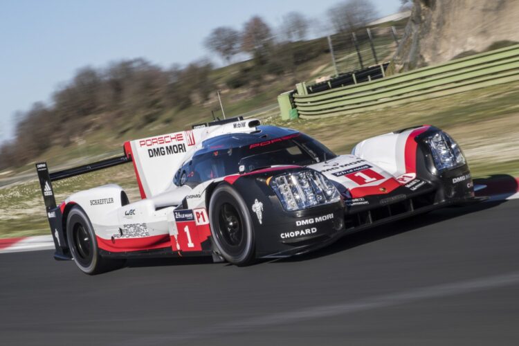 Porsche unveils the new Porsche 919 Hybrid for 2017